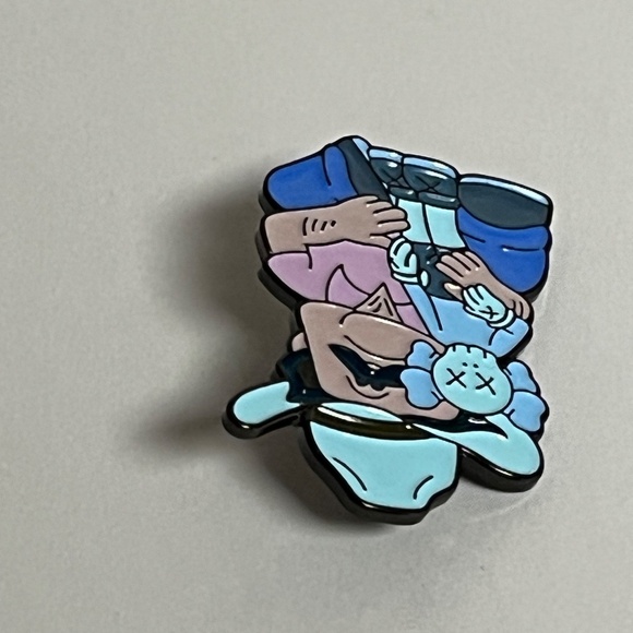 Mayito x KAWS Hat Pin Pins Streetwear Hats Bag Fitted New Era Mexican Mashup - Picture 5 of 8